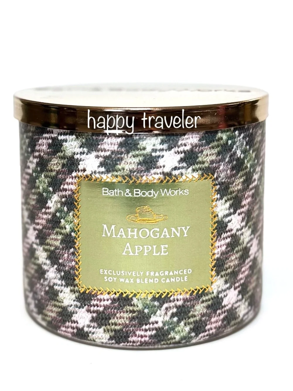 MAHOGANY APPLE 3-Wick Candle